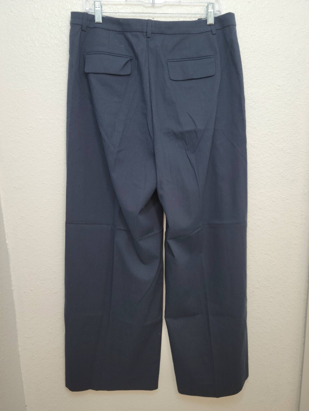 J Crew Essential wide-leg pant in Italian studio wool blend CN722 Size 12 NWT - Picture 6 of 8